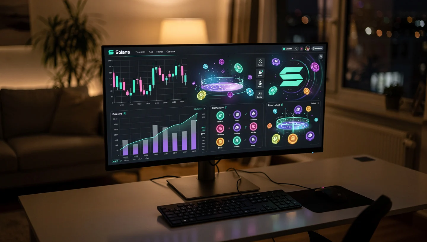 DeFi projekti na Solani