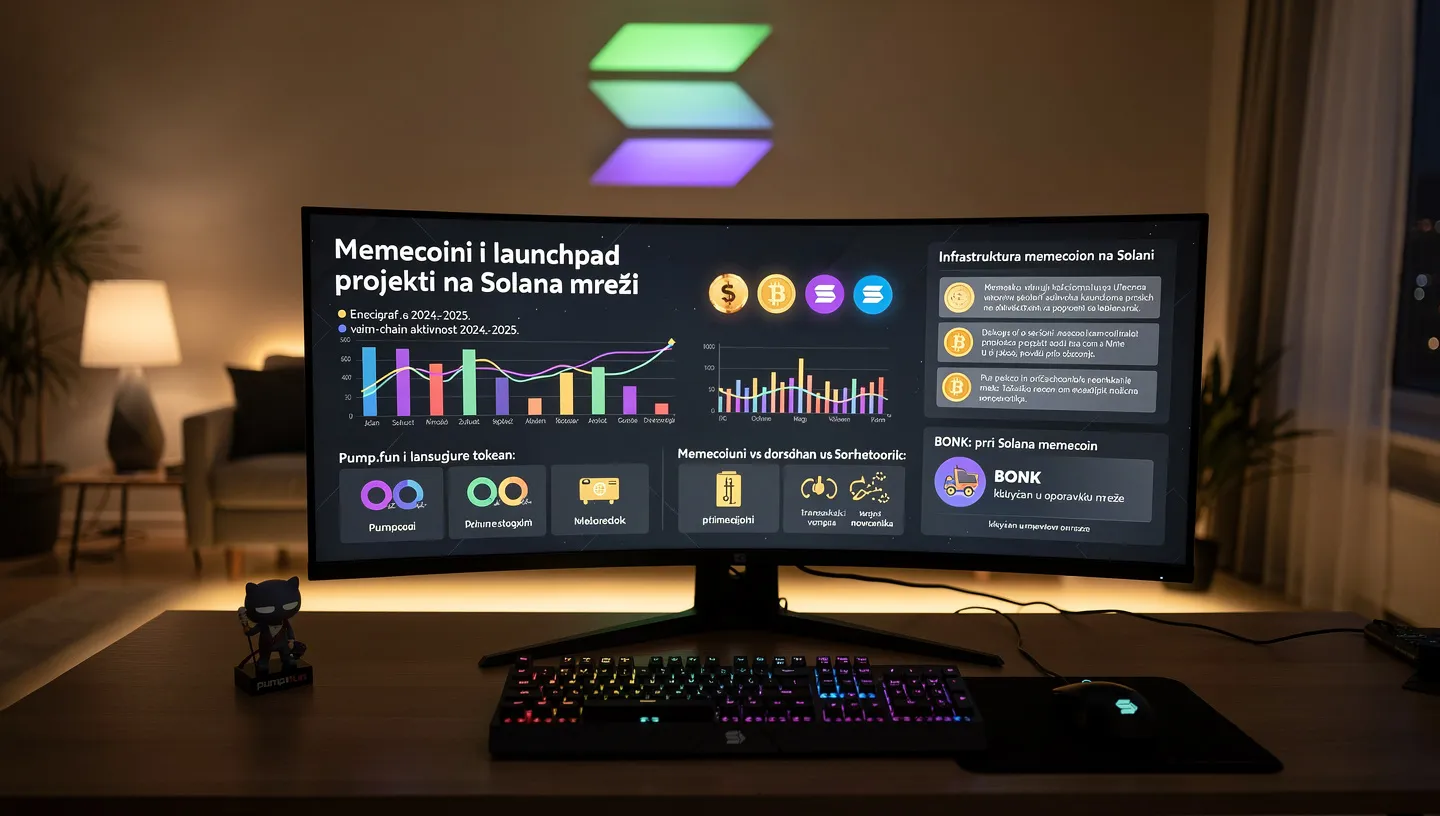Memecoini i launchpad projekti na Solana mreži