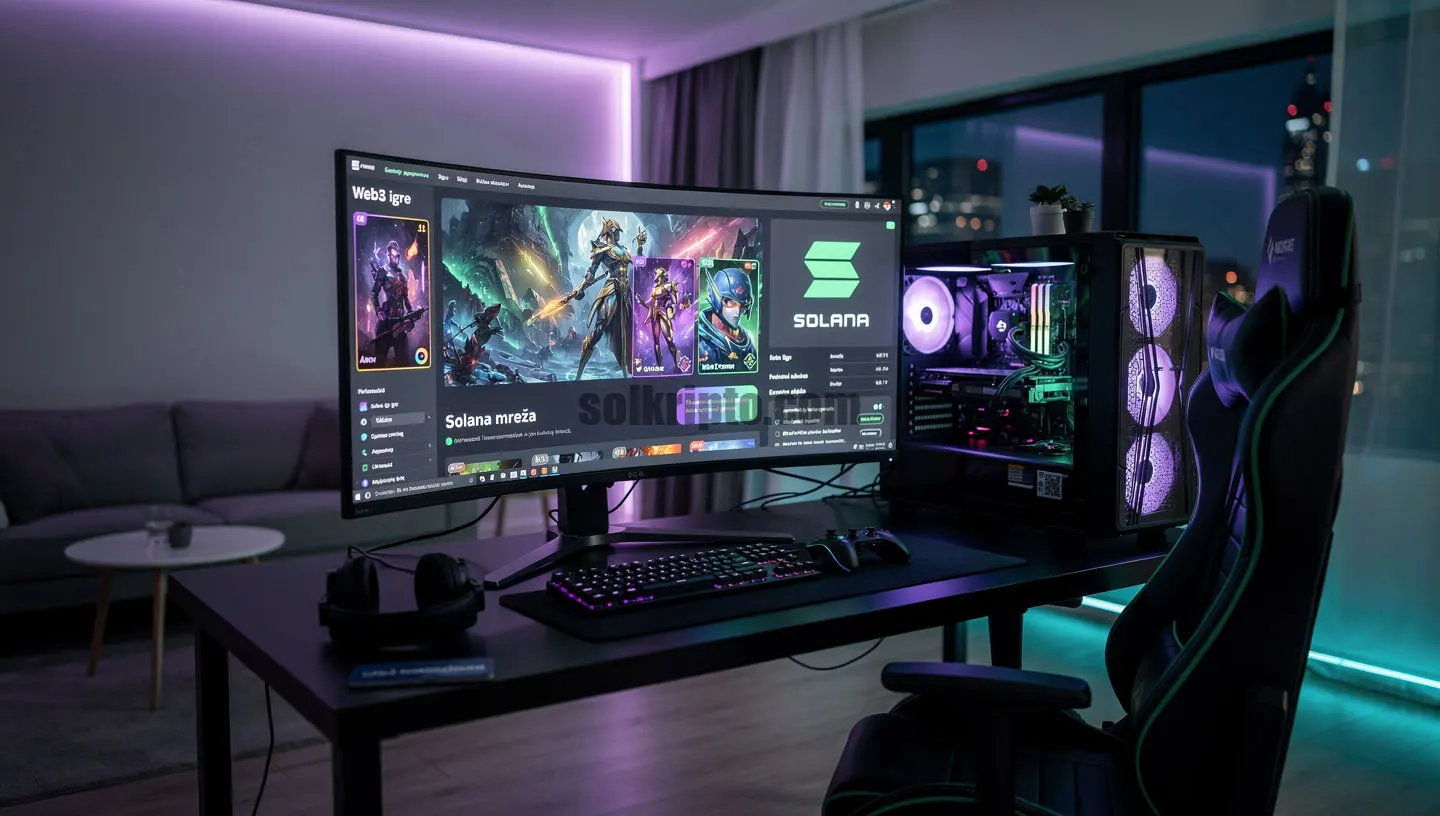 Solana Gaming i Web3 igre