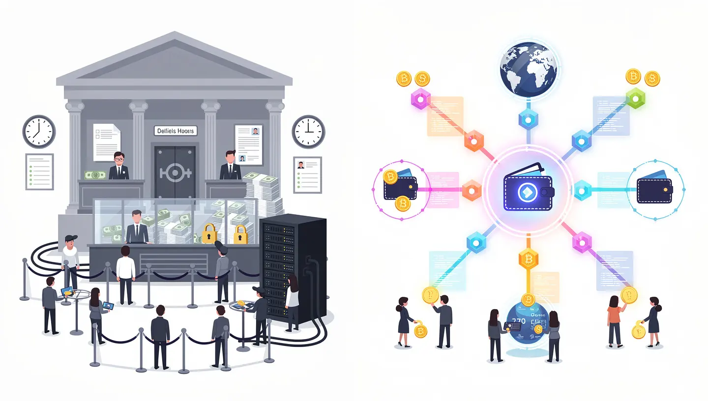 DeFi vs tradicionalne finansije