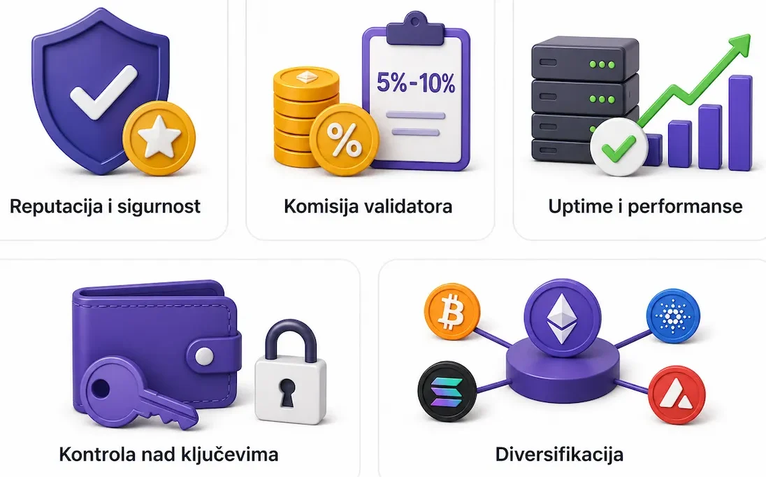 Kako odabrati pravu platformu za staking