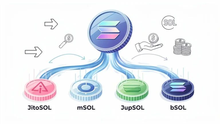 Liquid staking na Solani